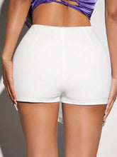 SXY High Waist Wrap Hem Skort